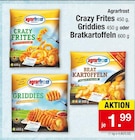 Crazy Frites oder Griddies oder Bratkartoffeln Angebote von Agrarfrost bei Zimmermann Langenhagen für 1,99 €