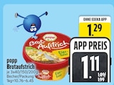 Brotaufstrich von popp im aktuellen EDEKA Prospekt für 1,11 €