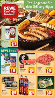 Aktueller REWE Prospekt "Dein Markt" Seite 1 von 28 Seiten für Sollstedt
