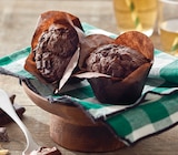 Muffin chocolat coeur fondant noisette/cacao x2 dans le catalogue Intermarché Super