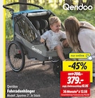 Fahrradanhänger Angebote von Qeridoo bei Lidl Berlin für 379,00 €