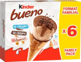 Cônes Bueno - Kinder - Lidl à Calais Cônes Bueno - Kinder en promo chez Lidl Calais à 2,15 €