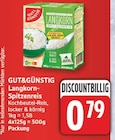 Langkorn-Spitzenreis von GUT&GÜNSTIG für 0,79 € bei EDEKA im Angebot Langkorn-Spitzenreis von GUT&GÜNSTIG im aktuellen EDEKA Prospekt