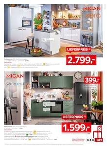 Kühlschrank im XXXLutz Möbelhäuser Prospekt "NR.1 BEIM PREIS" mit 37 Seiten (Buxtehude)