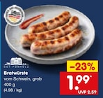 Bratwürste Angebote von Gut Ponholz bei Netto Marken-Discount Baden-Baden für 1,99 €