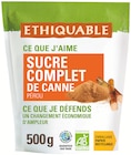 Sucre complet de Canne bio - ETHIQUABLE en promo chez Colruyt Sucre complet de Canne bio - ETHIQUABLE dans le catalogue Colruyt