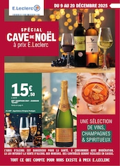 Prospectus Supermarchés E.Leclerc en cours à La Cavalerie et alentours, "SPÉCIAL CAVE DE NOËL à prix E.LECLERC", 20 pages, 09/12/2025 - 20/12/2025 Catalogue Supermarchés E.Leclerc en cours à La Cavalerie et alentours, "SPÉCIAL CAVE DE NOËL à prix E.LECLERC", 20 pages, 09/12/2025 - 20/12/2025