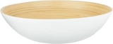 Saladier ou coupelles en bambou en promo chez Lidl Narbonne à 3,99 €