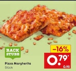 Pizza Margherita im Angebot bei Netto Marken-Discount in Solingen Pizza Margherita Angebote von BACK STUBE bei Netto Marken-Discount Solingen für 0,79 €