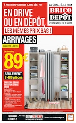 Catalogue Brico Dépôt à La Ciotat, avec 24 pages Prospectus Brico Dépôt à La Ciotat, "En drive ou en dépôt, les mêmes prix bas !", 24 pages, 04/06/2021 - 22/06/2021