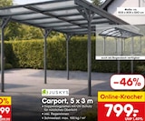 Carport, 5 x 3 m Angebote von Juskys bei Netto Marken-Discount Bensheim für 799,00 €