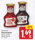 Dessertsaucen von Schwartau für 1,69 € bei E center im Angebot Dessertsaucen von Schwartau im aktuellen E center Prospekt