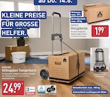 Vollklappbare Transportkarre Angebote von WORKZONE bei ALDI Nord Hamm für 1,99 €