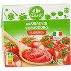 Purée de tomates - CARREFOUR CLASSIC' - Carrefour à Aulnay-sous-Bois Purée de tomates - CARREFOUR CLASSIC' en promo chez Carrefour Aulnay-sous-Bois à 0,75 €