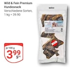 Wild & Fein Premium Hundesnack Angebote bei GLOBUS Gotha für 3,99 €