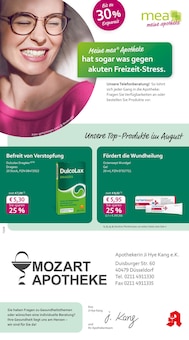 Aktueller mea - meine apotheke Prospekt für Düsseldorf mit  Seiten