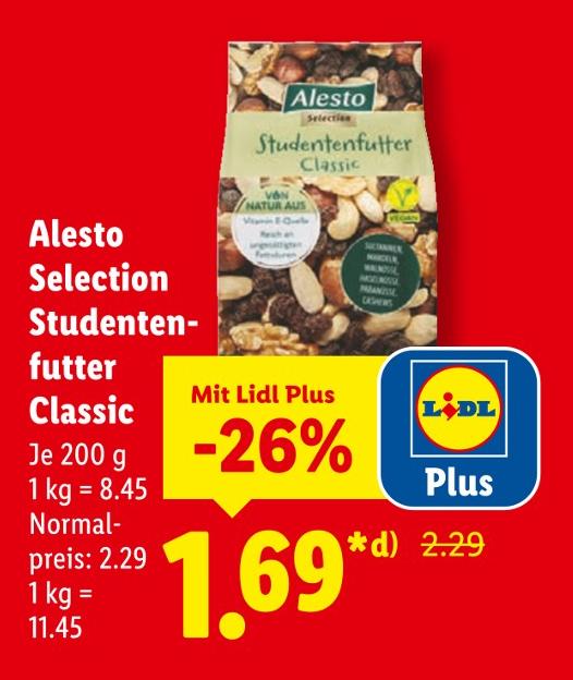 Selection Studentenfutter Classic
