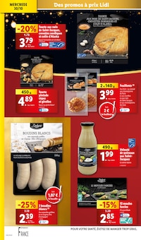 Promo Plat à tarte dans le catalogue Lidl du moment à la page 22