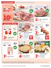 Promos Viande dans le catalogue "FÊTONS PÂQUES" de Auchan Supermarché Viande en promo dans le catalogue Auchan Supermarché à la page 2