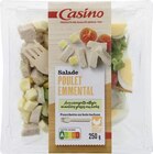 Salade Poulet Emmental - CASINO en promo chez Casino Supermarchés Asnières-sur-Seine à 2,75 €