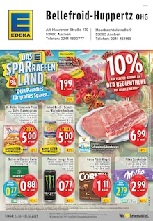 Aktueller EDEKA Prospekt "Aktuelle Angebote" für Aachen Aktueller EDEKA Prospekt für Aachen mit  Seiten