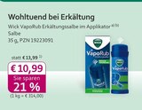 VapoRub Erkältungssalbe im Applikator bei mea - meine apotheke im Prospekt "" für 10,99 €