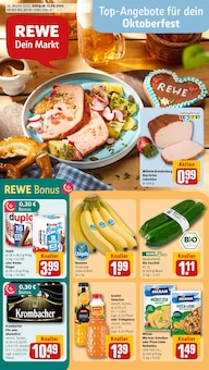REWE Prospekt Marklohe "Dein Markt" mit 32 Seiten