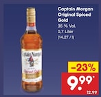Original Spiced Gold Angebote von Captain Morgan bei Netto Marken-Discount Bielefeld für 9,99 €