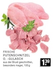 Aktuelles Frische Putenschnitzel o. -Gulasch Angebot bei EDEKA in Bottrop ab 1,39 €