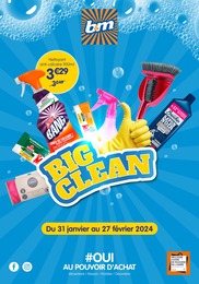 Prospectus B&M à Le Havre, "BIG CLEAN", 12 pages, 31/01/2024 - 27/02/2024