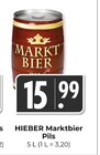 Aktuelle Bier Angebote bei Hieber in Lörrach Aktuelles Marktbier Pils Angebot bei Hieber in Lörrach ab 15,99 €