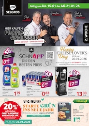 Selgros Prospekt: "cash & carry", 20 Seiten, 15.01.2026 - 21.01.2026