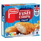 Filets de Colin façon Fish and Chips surgelés - FINDUS en promo chez Carrefour Cholet à 3,35 €
