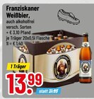 Trinkgut Füssen - Weißbier Angebot im Prospekt Weißbier bei Trinkgut im Füssen Prospekt für 13,99 €