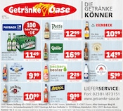 Aktueller Getränke Oase Prospekt mit Beamer, "Aktuelle Angebote", Seite 1