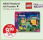 42642 Filmabend mit Freunden im Angebot bei V-Markt in Kempten 42642 Filmabend mit Freunden Angebote von LEGO bei V-Markt Kempten für 9,99 €