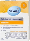 Selbsttest mit Laboranalyse Vitamin D, 1 Anwendung von Mivolis im aktuellen dm-drogerie markt Prospekt für 19,95 €