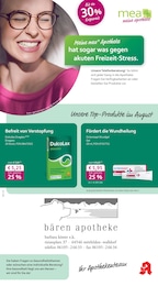mea - meine apotheke Prospekt für Langen mit 4 Seiten mea - meine apotheke Prospekt für Langen: "Unsere August-Angebote", 4 Seiten, 01.08.2025 - 31.08.2025