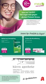 Aktueller mea - meine apotheke Apotheken Prospekt in Langen und Umgebung, "Unsere August-Angebote" mit 4 Seiten, 01.08.2025 - 31.08.2025