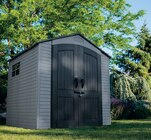 Abri de jardin en polyéthylène haute densité Landmak 60501 surface extérieure hors tout 4,58 m2 - LIFETIME à 519,90 € dans le catalogue Castorama