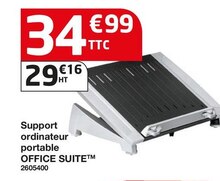 Support ordinateur portable office suitetm - Plein Ciel à Gennevilliers Support ordinateur portable office suitetm en promo chez Plein Ciel Gennevilliers à 34,99 €