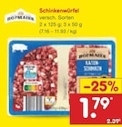 Netto Marken-Discount Meerbusch - Schinkenwürfel Angebot im Prospekt Schinkenwürfel bei Netto Marken-Discount im Meerbusch Prospekt für 1,79 €