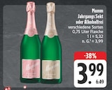 Aktuelles Jahrgangs Sekt Angebot bei EDEKA in Erlangen ab 3,99 €