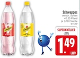 Schweppes Angebote von Schweppes bei EDEKA Heidenheim für 1,49 €