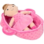 Poupée avec porte-bébé - Action - Action à Bagneux Poupée avec porte-bébé - Action en promo chez Action Bagneux à 5,49 €