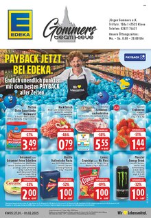 Energydrink im EDEKA Prospekt "Aktuelle Angebote" mit 28 Seiten (Kleve)