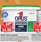 Wohnraumfarbe im Angebot bei Herbrügger in Bergkamen Wohnraumfarbe Angebote von OPUS1 bei Herbrügger Bergkamen für 34,99 €