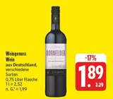 EDEKA Piesau - Weingenuss Wein Angebot im Prospekt Weingenuss Wein bei EDEKA im Piesau Prospekt für 1,89 €
