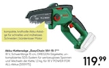 Aktuelle Batterie Angebote bei BayWa Bau- und Gartenmärkte in Würzburg Aktuelles Akku-Kettensäge „EasyChain 18V-15-7“ Angebot bei BayWa Bau- und Gartenmärkte in Würzburg ab 119,99 €
