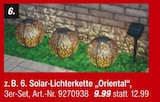 Solar-Lichterkette 'Oriental' Angebote bei toom Baumarkt Bremen für 9,99 €
